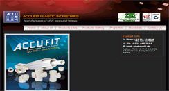 Desktop Screenshot of accufit.pk